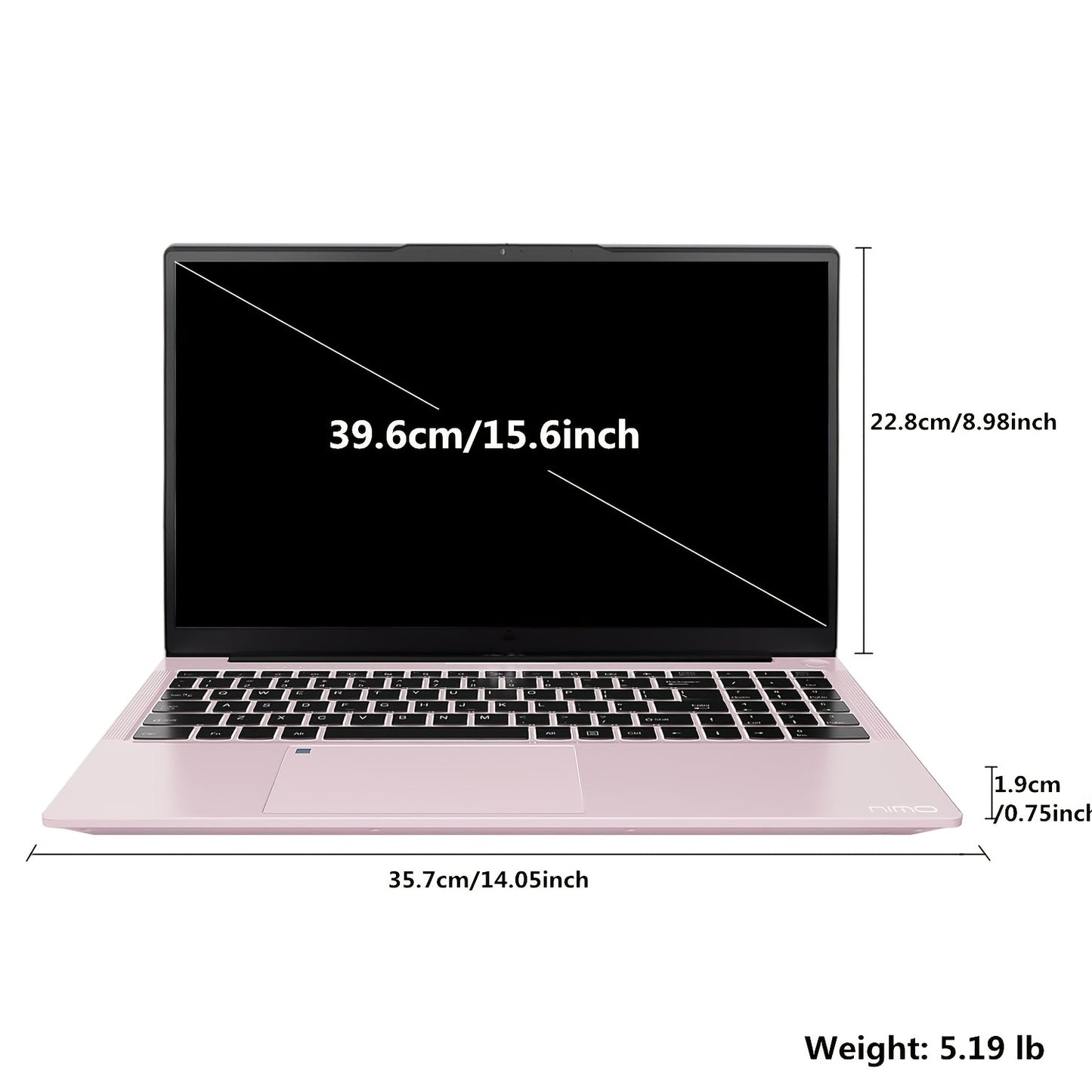 15.6 Inch High-Performance Laptop, Intel Pentium Quad-Core N100 (Beat to I3-1115G4, Up to 3.4GHz), RAM 8GB/16GB, SSD 256GB/512GB/1TB Full HD Laptop for Student And Business, Ultra-Thin And Lightweight Notebook PC Computer for