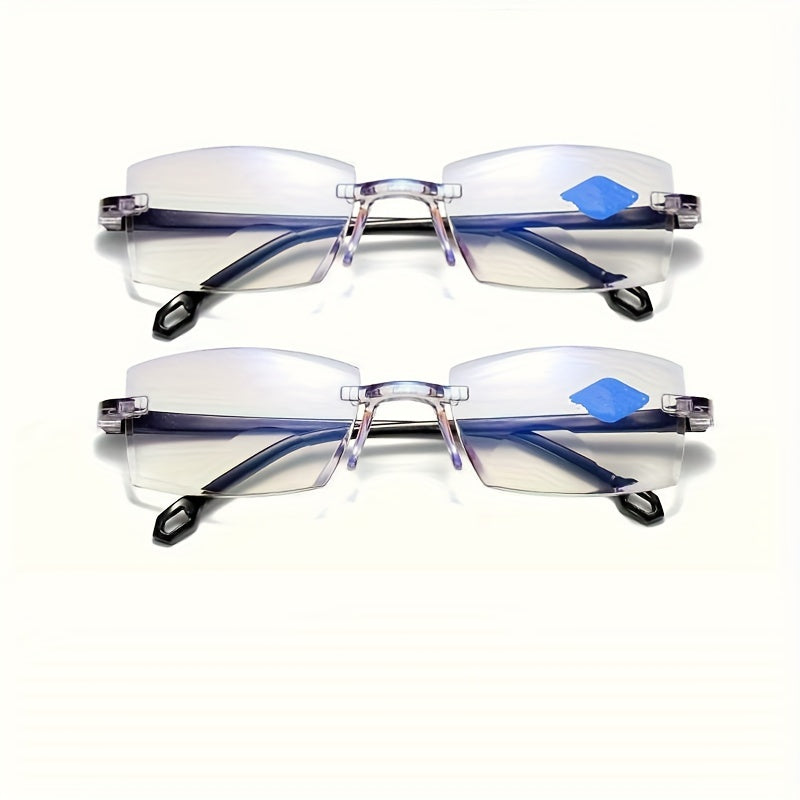 Reading Glasses Bifocal Clear Lens Anti Eyestrain Computer Presbyopic Glasses For Women Men