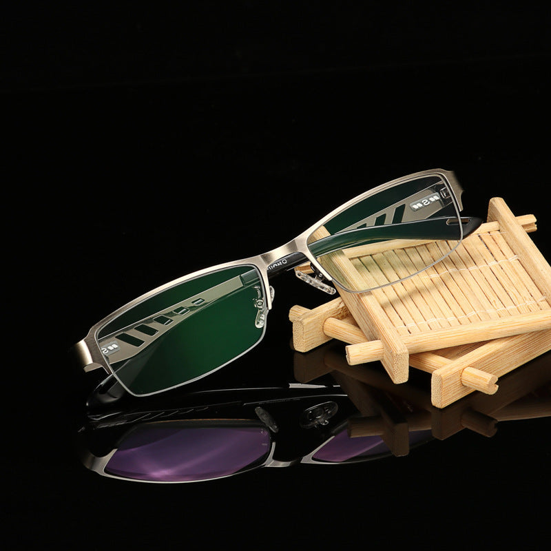 Men's Business Sun Transition Photochromic Reading Glasses Men Women Hyperopia diopters Presbyopia Glass +0.25 +1.0 +1.5 +2.0