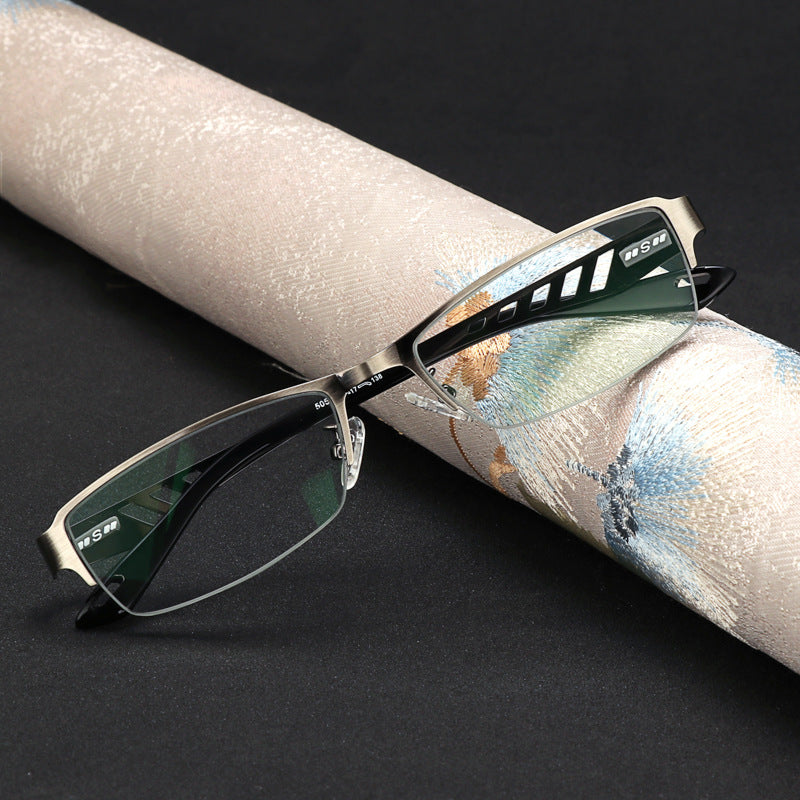Men's Business Sun Transition Photochromic Reading Glasses Men Women Hyperopia diopters Presbyopia Glass +0.25 +1.0 +1.5 +2.0
