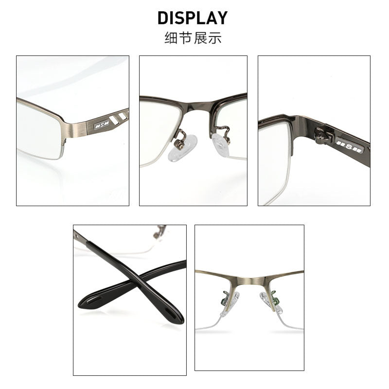 Men's Business Sun Transition Photochromic Reading Glasses Men Women Hyperopia diopters Presbyopia Glass +0.25 +1.0 +1.5 +2.0