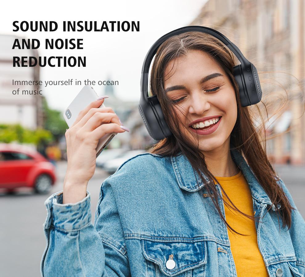 Zealot B19 Wireless Headphones Headset Stereo Earphone With FM Radio Microphone For Computer Phone Compatible With TF Aux