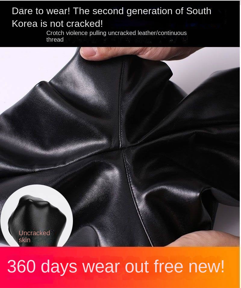 Winter Warm 700g Thick Velvet Wool Fleece Ladies Leggings Women Trousers Lambskin Cashmere Female Jegging Faux Leather Pants