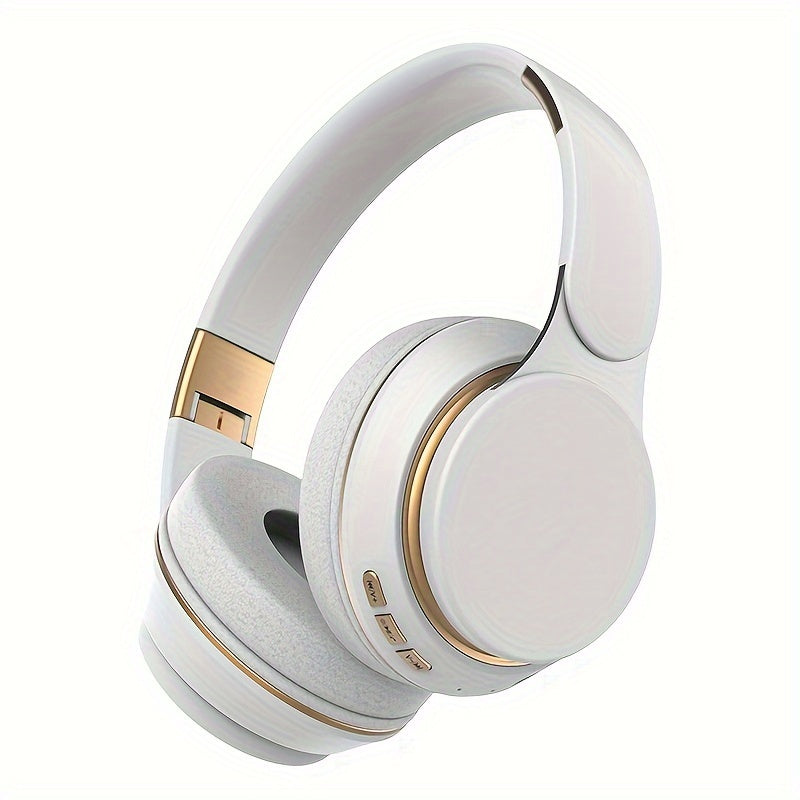 07S Wireless Over-ear Headphones - Hifi Surround Bass, Foldable Design, 400mAh Battery | Wireless, Wired, TF Card, Radio Mode for Sports, Games