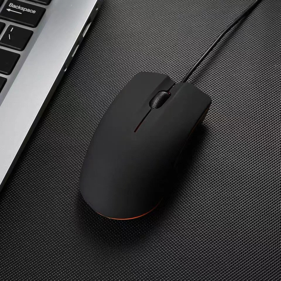 Wired USB Mouse For Computers And Laptops, For Right Or Left Hand Use, Ergonomic Computer Mouse With Durable Clicks