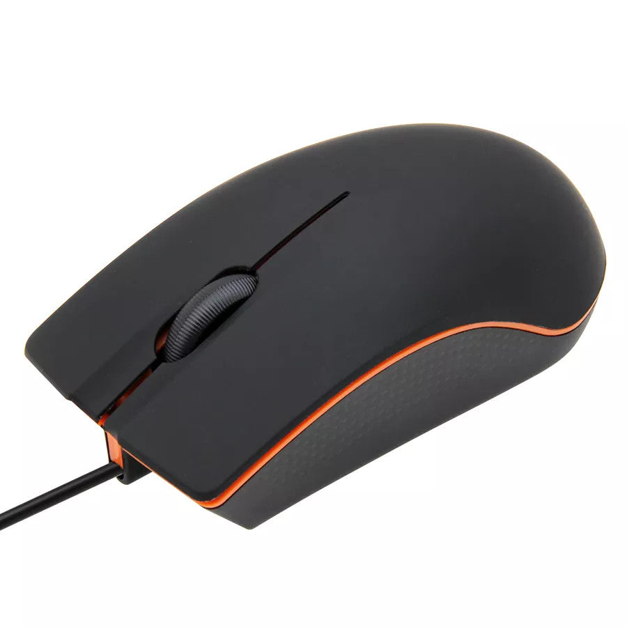 Wired USB Mouse For Computers And Laptops, For Right Or Left Hand Use, Ergonomic Computer Mouse With Durable Clicks