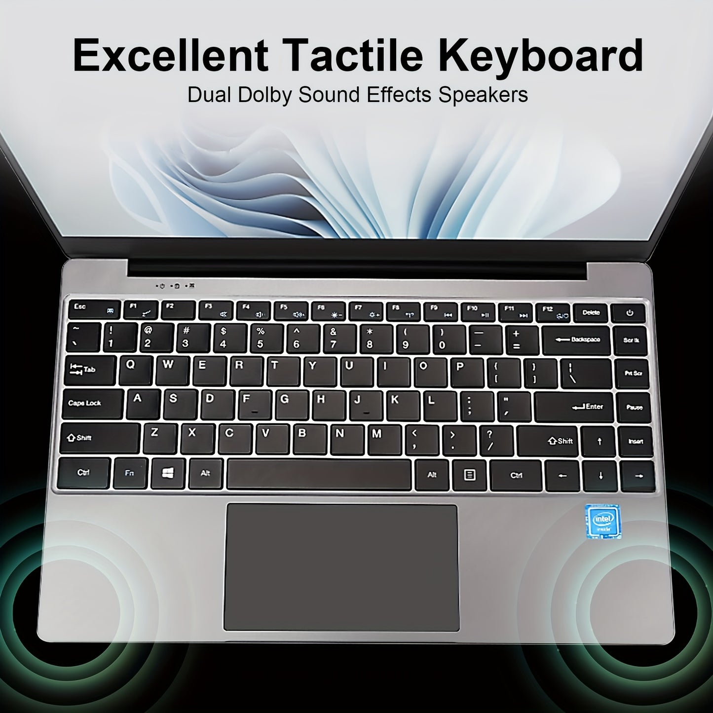 Newest 15.6 FHD Student Laptop Computer, Business Person PC Work Notebook Computers for College Students, Intel Celeron Dual Core Processor Up to 2.60Ghz, 8GB RAM, 256GB SSD, Webcam, Slim Portable Latest Generation Business L