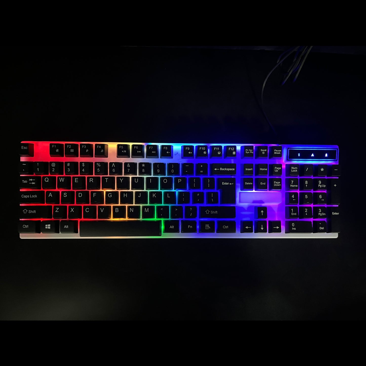 Wired Keyboard Game Luminous Mechanical Feel Computer Office Gaming Keyboard