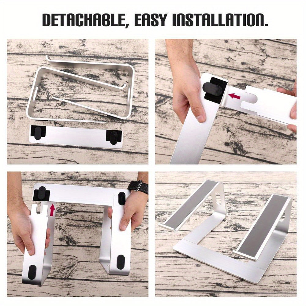 Laptop Stand Holder Aluminum Stand For MacBook Portable Laptop Stand Holder Desktop Holder Notebook PC Computer Stand