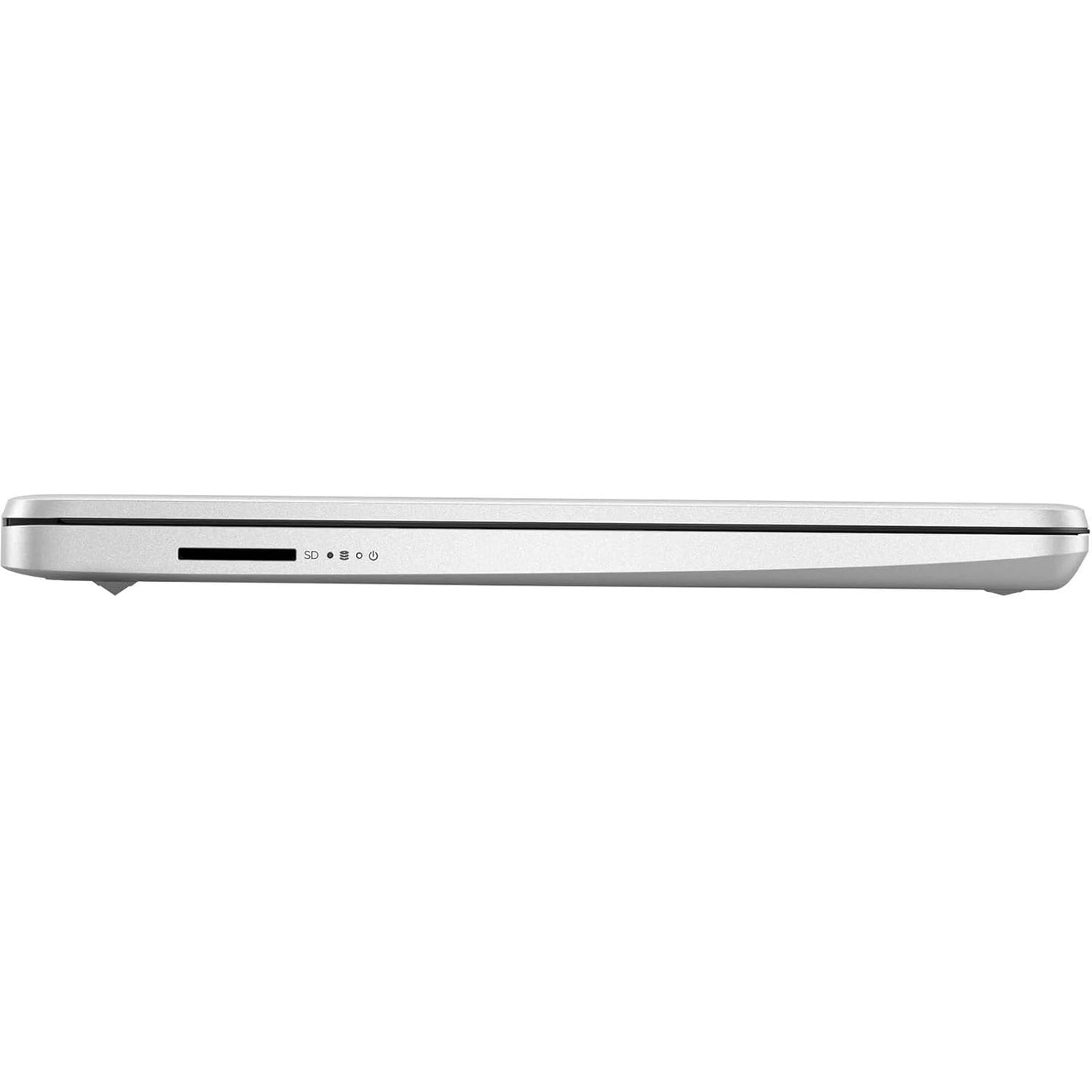HP 14" Laptop For Student Business, With Office Lifetime License & Windows 11 S, Intel Dual-Core N4120, 16 GB RAM, 384 GB Storage(128GB EMMC+256GB Micro SD), Webcam, WiFi, Anti-Slip Mouse, Silvery