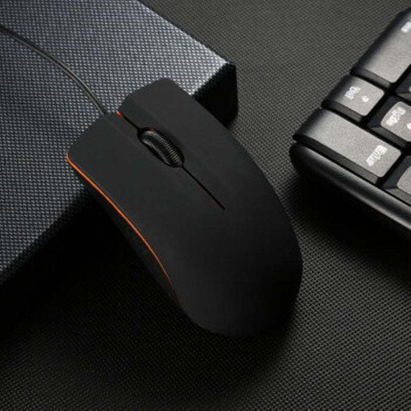 Wired USB Mouse For Computers And Laptops, For Right Or Left Hand Use, Ergonomic Computer Mouse With Durable Clicks
