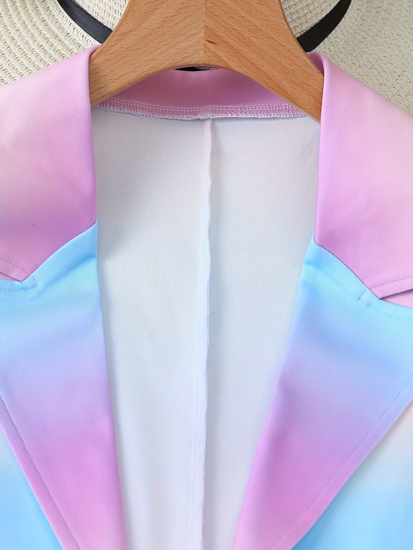 2024 European And American New Chain Print Double-Breasted Suit Set for Attracting Wealth