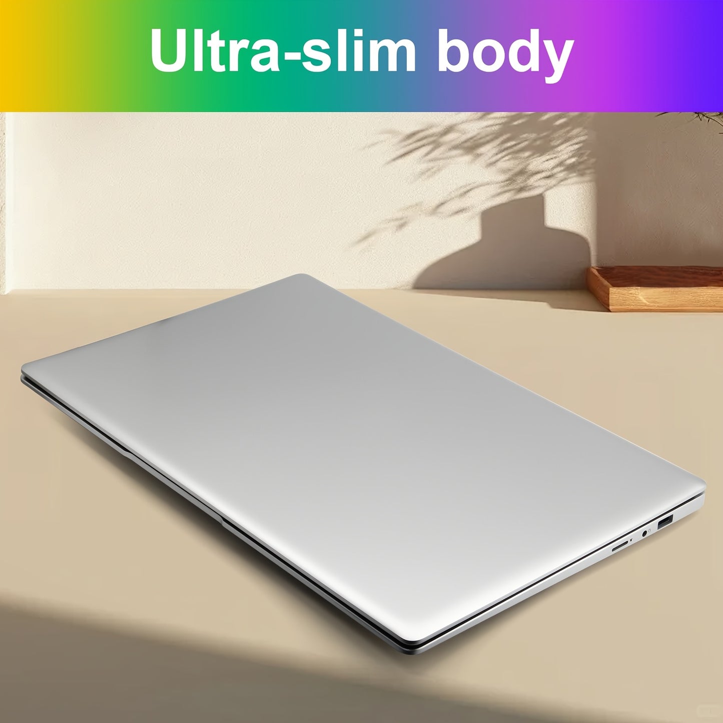 Newest 15.6 FHD Student Laptop Computer, Business Person PC Work Notebook Computers for College Students, Intel Celeron Dual Core Processor Up to 2.60Ghz, 8GB RAM, 256GB SSD, Webcam, Slim Portable Latest Generation Business L