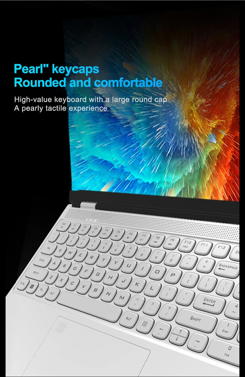 New 16" Inch 2K Laptop, 240 Hz ultra-clear screen, Windows 11 Pro Portable PC Gaming notebooks 32GB 2TB fingerprint unlock