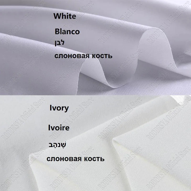 EVON BRIDAL Elegant Off Shoulder Wedding Dress Plus Size Bride Side Split Satin Bride Gowns With Pocket Wedding Gowns Customized