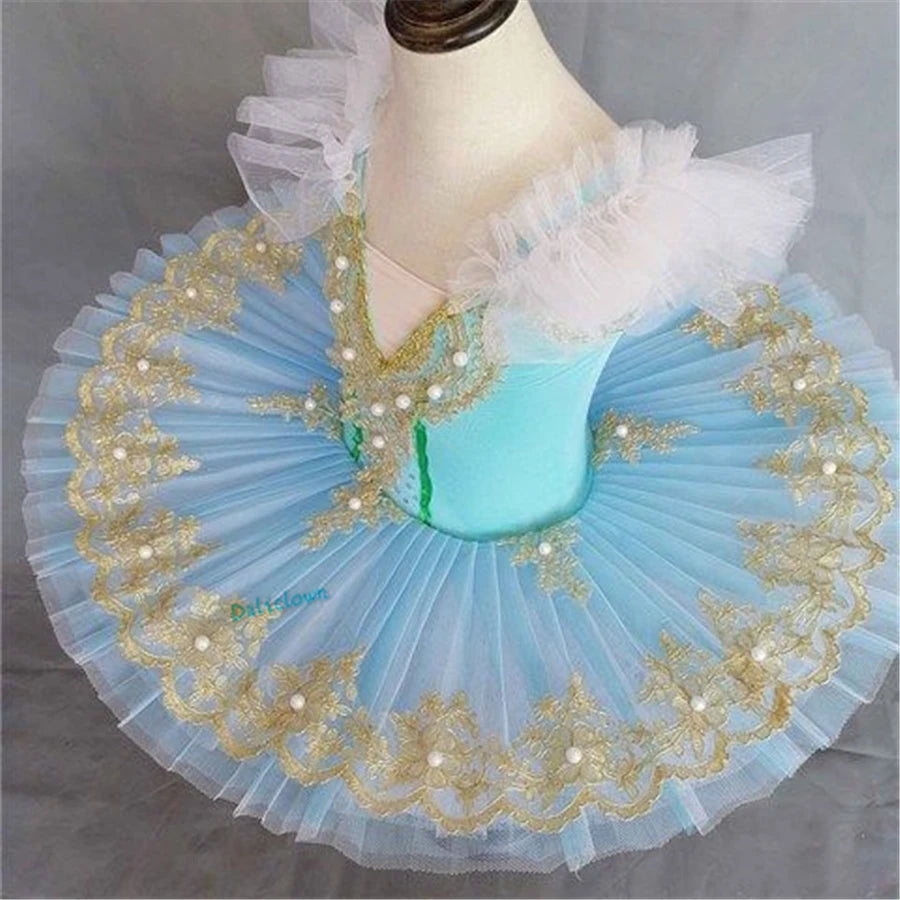 Professional Ballet Tutu Women Girls Ballet Dress Kids Adult Pancake Tutu Ballerina Princess Birthday Party Dress Ballet Costume