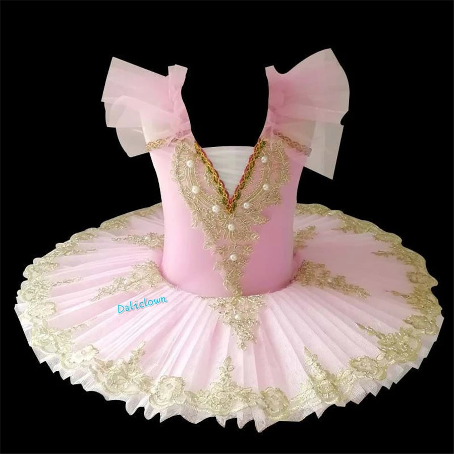 Professional Ballet Tutu Women Girls Ballet Dress Kids Adult Pancake Tutu Ballerina Princess Birthday Party Dress Ballet Costume