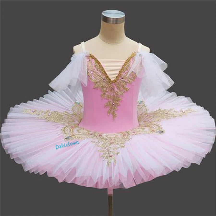 Professional Ballet Tutu Women Girls Ballet Dress Kids Adult Pancake Tutu Ballerina Princess Birthday Party Dress Ballet Costume