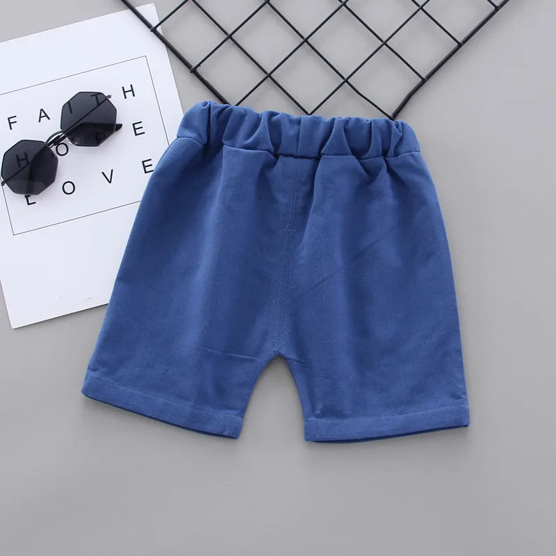 New Fashion Summer Baby Clothes For Boys Children Cartoon Shirt Shorts 2pcs/sets Toddler Casual Sport Clothing Kids Tracksuits