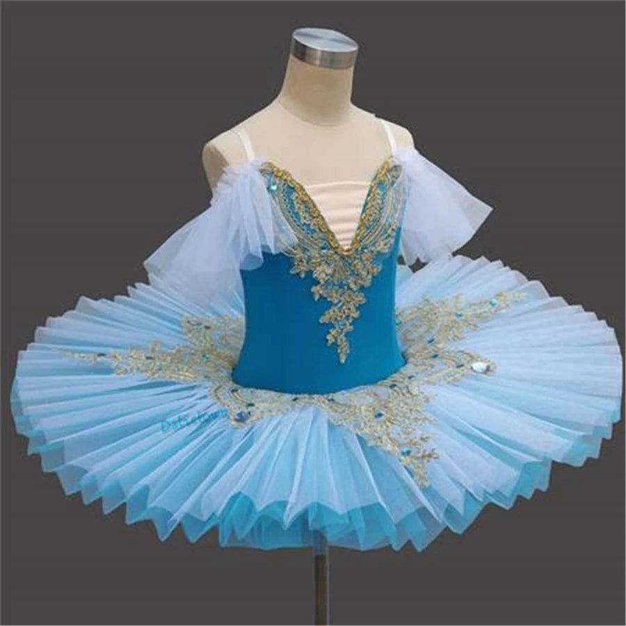 Professional Ballet Tutu Women Girls Ballet Dress Kids Adult Pancake Tutu Ballerina Princess Birthday Party Dress Ballet Costume
