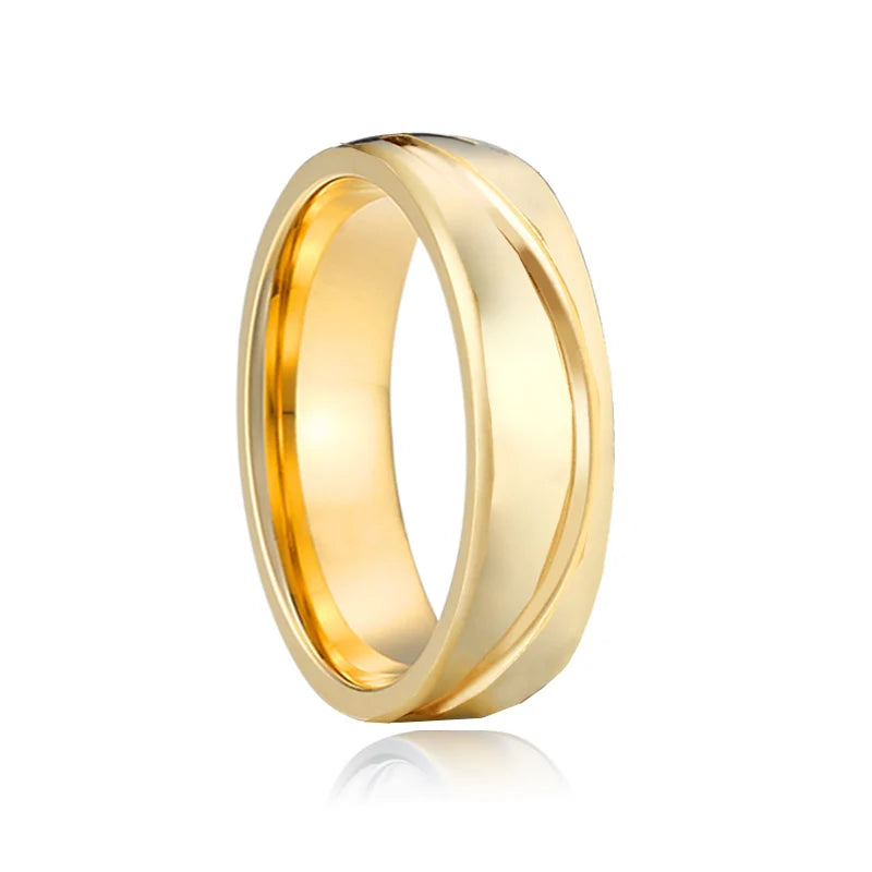 engagement wedding rings for men and women lover's alliance couples 14k rose gold plated ladies fashion jewelry finger ring