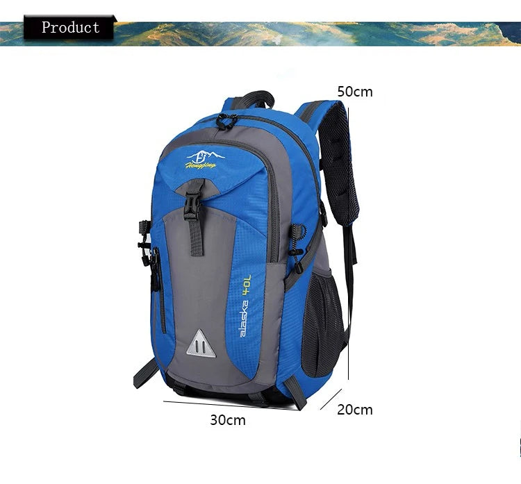 Anti-theft Mountaineering Waterproof Backpack Men Riding Sport Bags Outdoor Camping Travel Backpacks Climbing Hiking Bag For Men