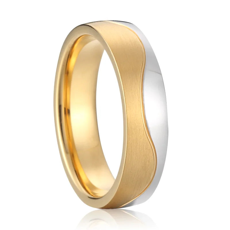 engagement wedding rings for men and women lover's alliance couples 14k rose gold plated ladies fashion jewelry finger ring