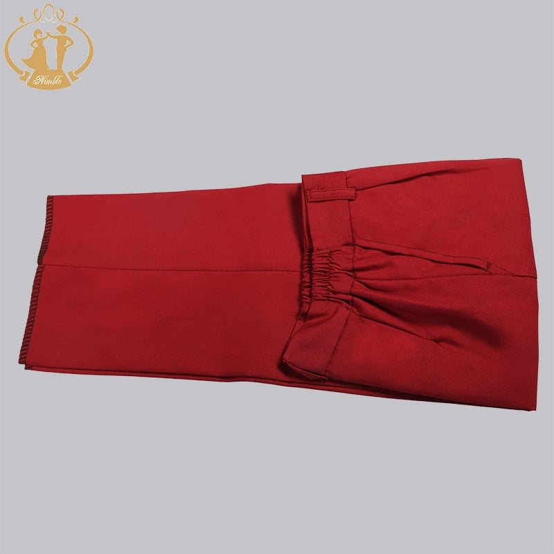 Spring Autumn Formal Suits for Boys Kids Wedding Blazer 3Pcs/Set Children Wholesale Clothing 3 Colors Red Black and Blue