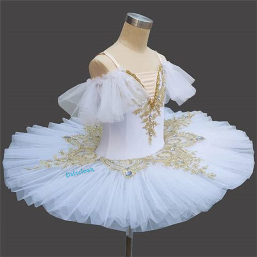 Professional Ballet Tutu Women Girls Ballet Dress Kids Adult Pancake Tutu Ballerina Princess Birthday Party Dress Ballet Costume