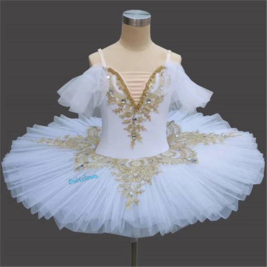 Professional Ballet Tutu Women Girls Ballet Dress Kids Adult Pancake Tutu Ballerina Princess Birthday Party Dress Ballet Costume