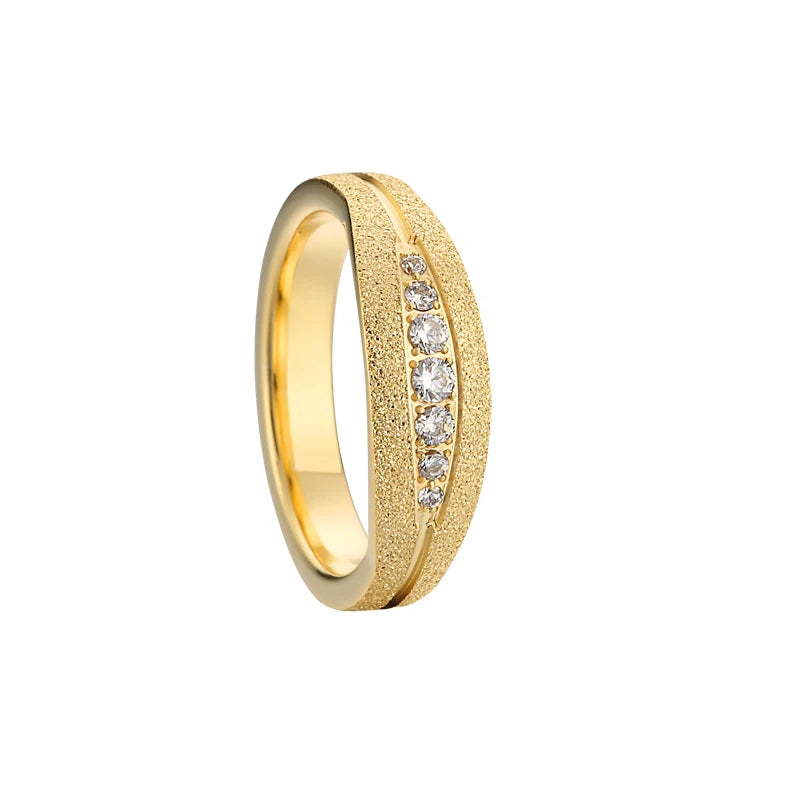 western designer dubai African fine 18k gold plated ladies jewelry cz diamond bridal wedding engagement rings for women girls