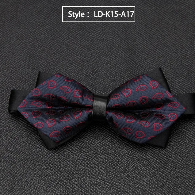 Mens Bowtie Quality Sale Necktie Fashion Formal Luxury Wedding Butterfly Cravat Ties for Men Shirt Business Gifts Accessories