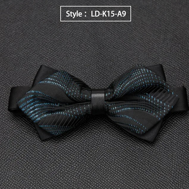 Mens Bowtie Quality Sale Necktie Fashion Formal Luxury Wedding Butterfly Cravat Ties for Men Shirt Business Gifts Accessories
