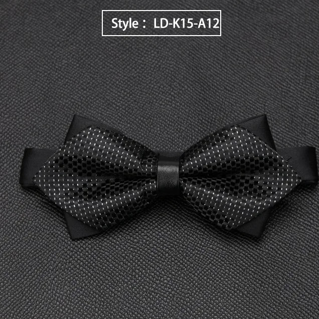 Mens Bowtie Quality Sale Necktie Fashion Formal Luxury Wedding Butterfly Cravat Ties for Men Shirt Business Gifts Accessories