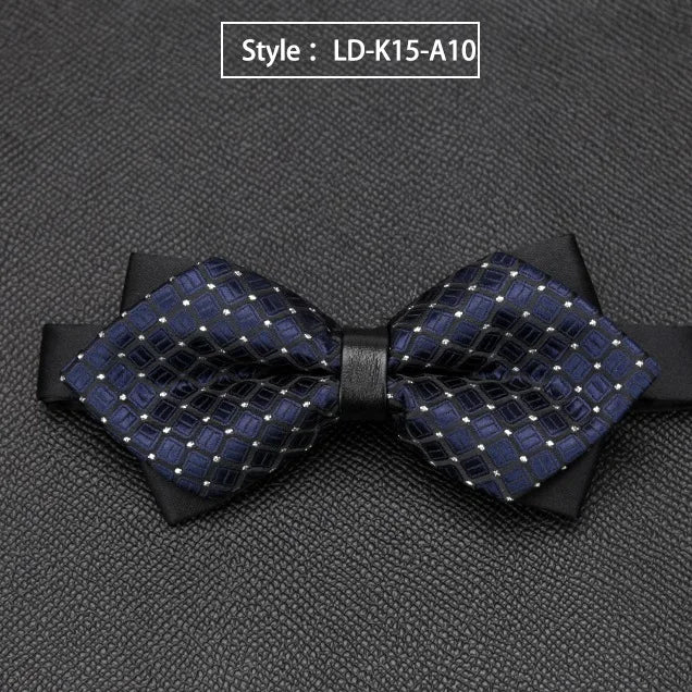 Mens Bowtie Quality Sale Necktie Fashion Formal Luxury Wedding Butterfly Cravat Ties for Men Shirt Business Gifts Accessories
