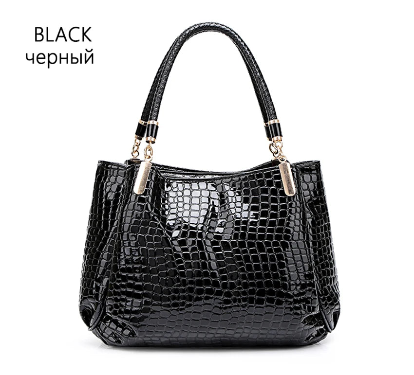 Womens Hand bags Designers Luxury Alligator Handbags Women Shoulder Bags Female Top-handle Bags Sac a Main Fashion Brand Handbag