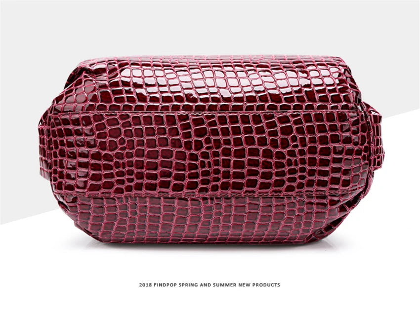 Womens Hand bags Designers Luxury Alligator Handbags Women Shoulder Bags Female Top-handle Bags Sac a Main Fashion Brand Handbag