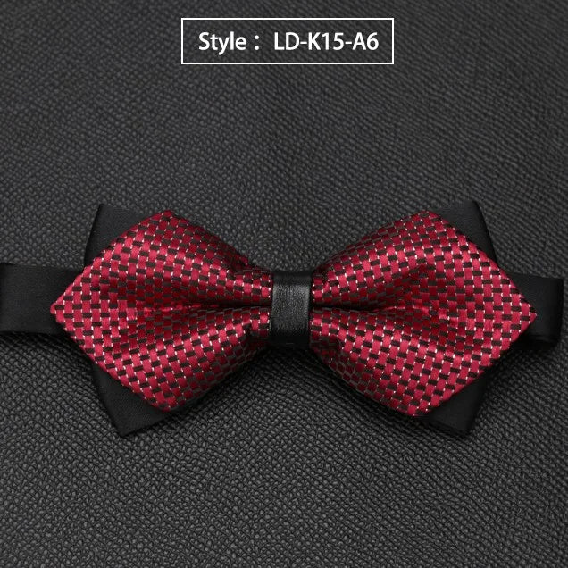 Mens Bowtie Quality Sale Necktie Fashion Formal Luxury Wedding Butterfly Cravat Ties for Men Shirt Business Gifts Accessories