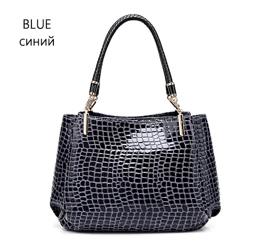 Womens Hand bags Designers Luxury Alligator Handbags Women Shoulder Bags Female Top-handle Bags Sac a Main Fashion Brand Handbag