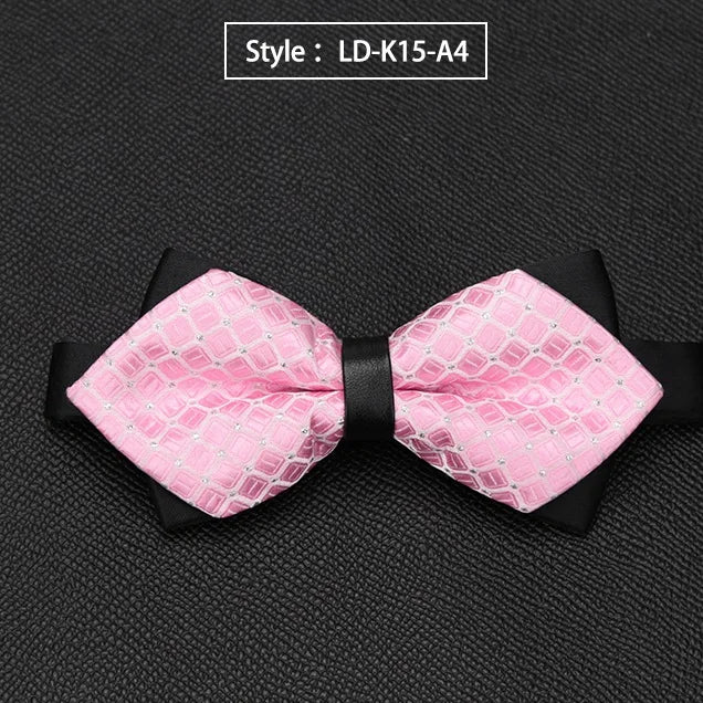 Mens Bowtie Quality Sale Necktie Fashion Formal Luxury Wedding Butterfly Cravat Ties for Men Shirt Business Gifts Accessories