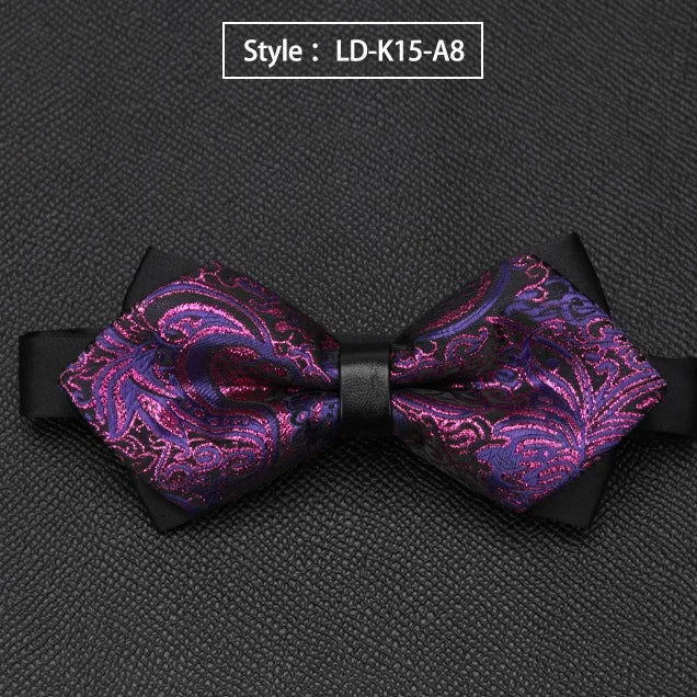 Mens Bowtie Quality Sale Necktie Fashion Formal Luxury Wedding Butterfly Cravat Ties for Men Shirt Business Gifts Accessories
