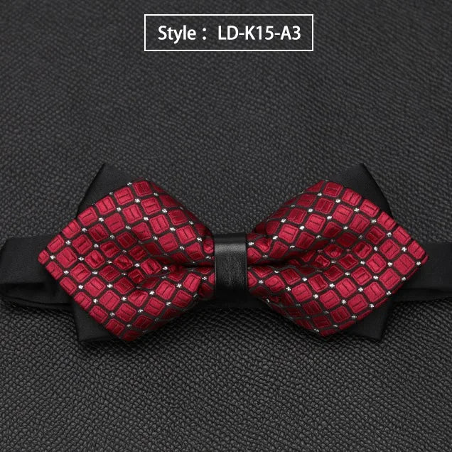 Mens Bowtie Quality Sale Necktie Fashion Formal Luxury Wedding Butterfly Cravat Ties for Men Shirt Business Gifts Accessories