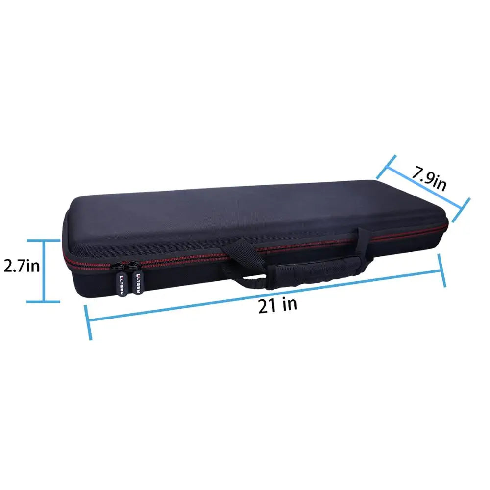 LTGEM EVA Waterproof Carrying Hard Case for Native Instrument Komplete Kontrol M32 Controller Keyboard