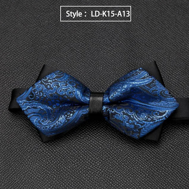 Mens Bowtie Quality Sale Necktie Fashion Formal Luxury Wedding Butterfly Cravat Ties for Men Shirt Business Gifts Accessories