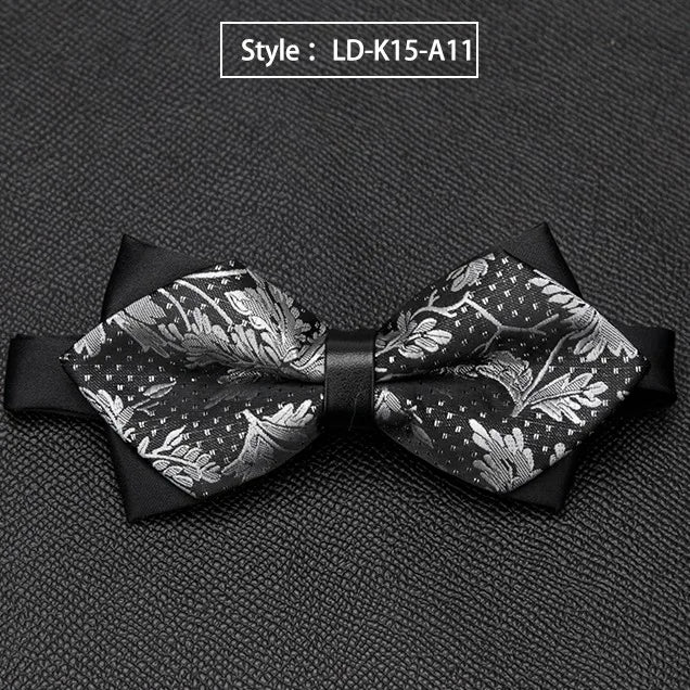 Mens Bowtie Quality Sale Necktie Fashion Formal Luxury Wedding Butterfly Cravat Ties for Men Shirt Business Gifts Accessories