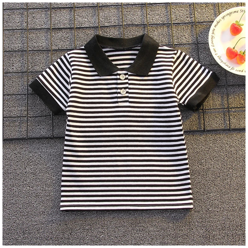 IENENS Summer Solid Color Clothes Sets Short Sleeves Tops + Shorts Baby Toddler Clothing Suits 1 2 3 4 Years Kids Outfits