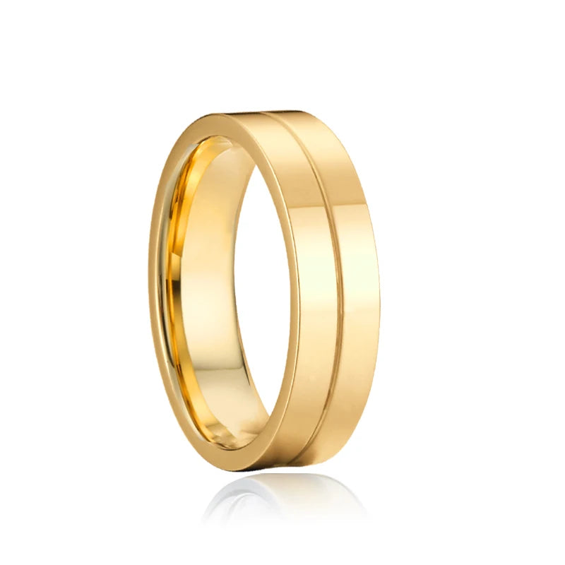 engagement wedding rings for men and women lover's alliance couples 14k rose gold plated ladies fashion jewelry finger ring