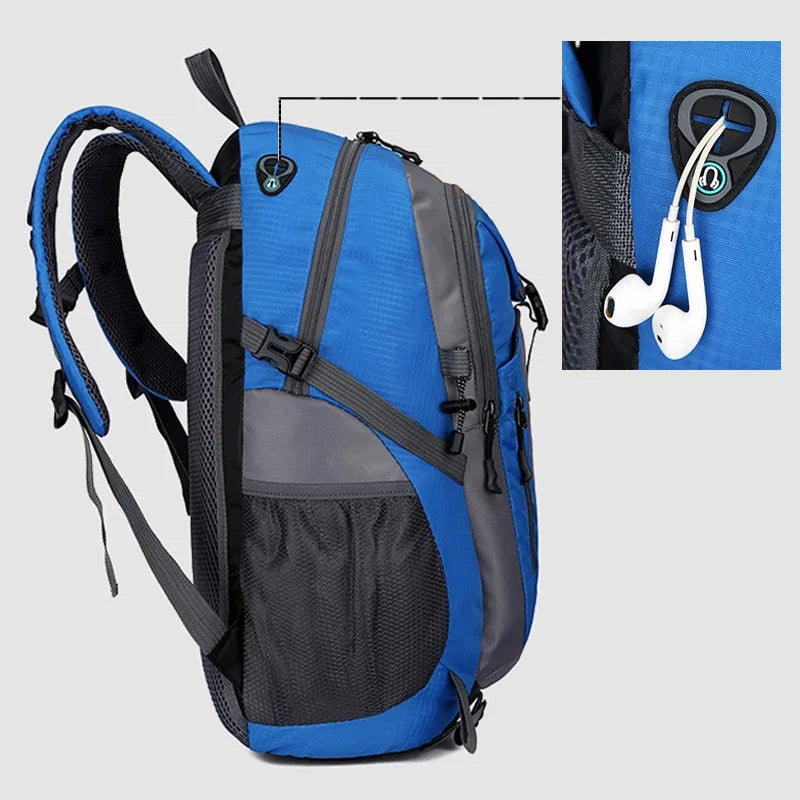 Anti-theft Mountaineering Waterproof Backpack Men Riding Sport Bags Outdoor Camping Travel Backpacks Climbing Hiking Bag For Men