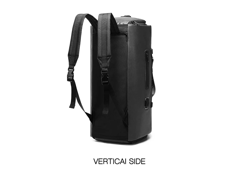 OZUKO Multifunction Men Suit Storage Travel Bag Large Capacity Luggage Handbag Male Waterproof Travel Duffel Bag Shoes Pocket