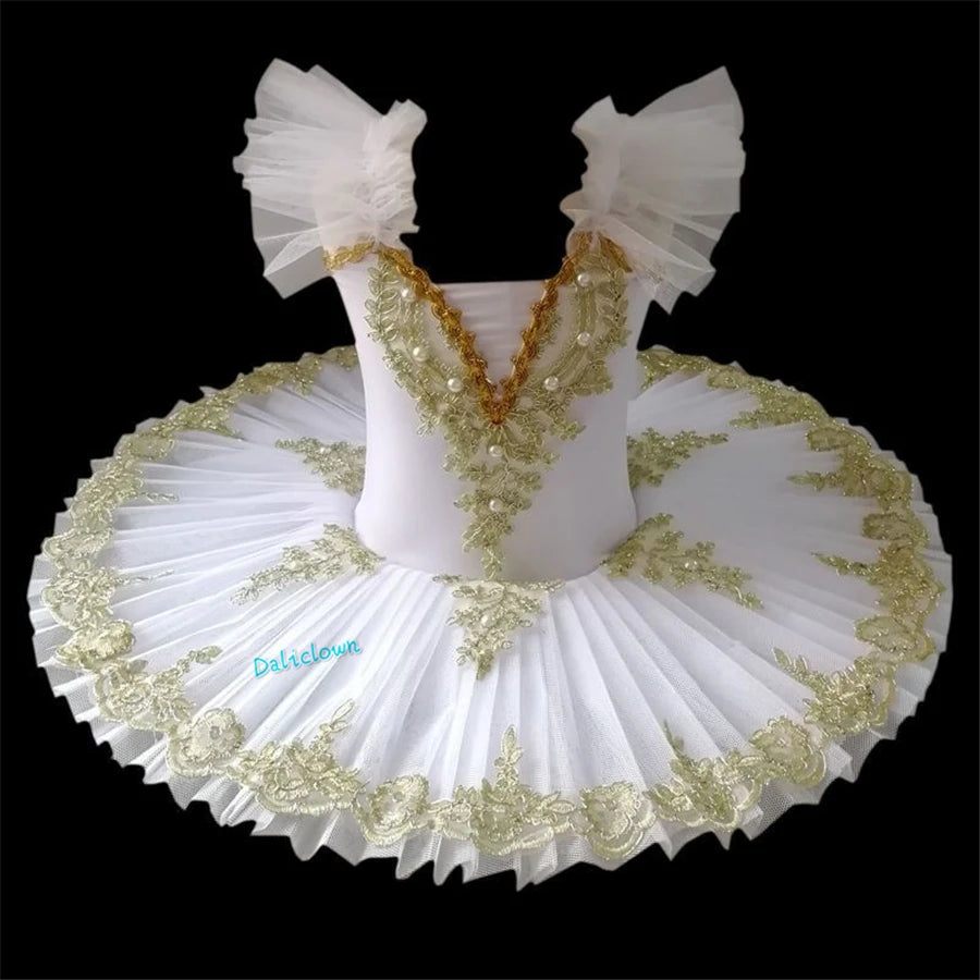 Professional Ballet Tutu Women Girls Ballet Dress Kids Adult Pancake Tutu Ballerina Princess Birthday Party Dress Ballet Costume